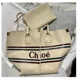 Cream Tote Bag